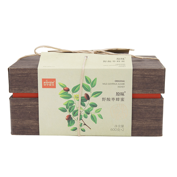 【河南内乡】   卓宇野酸枣蜂蜜礼盒装 600g*2