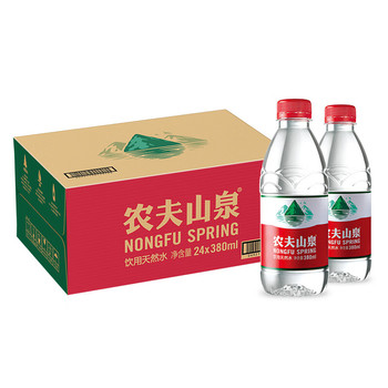 农夫山泉饮用水 380ml*24瓶/箱