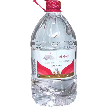 娃哈哈纯净水5.5L*4/箱