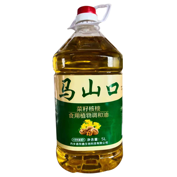 【河南内乡】马山口菜籽核桃食用植物调和油5L桶装