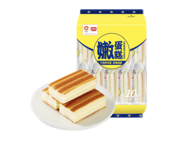 【袋】盼盼嫩蛋糕原味248g
