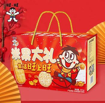 【提】旺旺米果大礼盒451g
