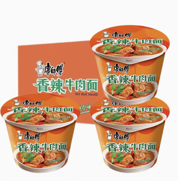 康师傅老母鸡汤面/康师傅香辣牛肉面*20