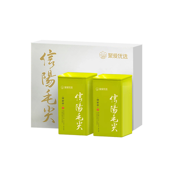 【2025-自营好物】信阳毛尖雨前特级茶 春韵礼盒125g*2罐