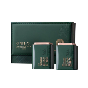 【2025-自营好物】信阳毛尖明前特级绿茶礼盒装125g*2罐