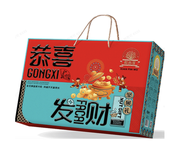 鲜品屋-1.02kg恭喜发财坚果礼盒