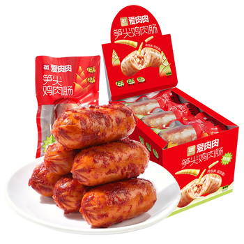 a1笋尖鸡肉肠600g（香辣味) *2盒（新品） 
