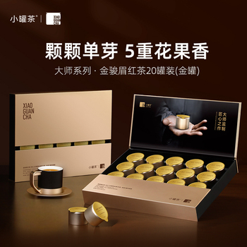 小罐茶 大师系列·金骏眉红茶20罐装4.0版A