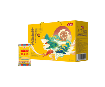 金玉满堂礼盒-赤峰金玉黄小米80g*12