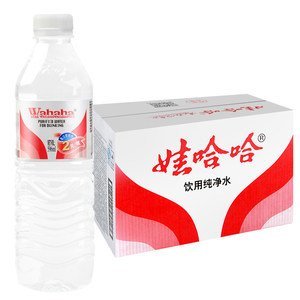 【箱】娃哈哈纯净水596ml*24瓶