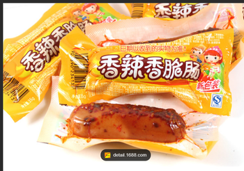 [箱][清真]春都清真香辣香脆肠30g*60