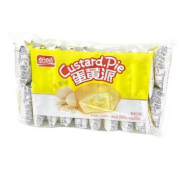 【代县仓发货】【箱】盼盼蛋黄派360g/袋（蛋黄味）*10袋