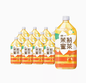 【蒙城仓发货】【箱】统一茉莉蜜茶1L*8瓶