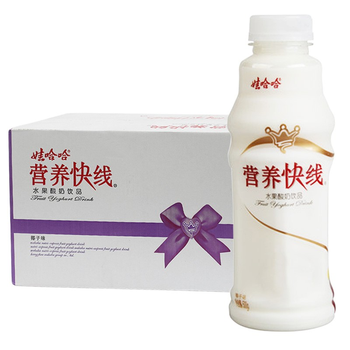 【商丘仓发货】【箱】娃哈哈营养快线椰子味500gl*15瓶