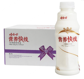 【濮阳仓发货】【箱】娃哈哈营养快线椰子味500g*15