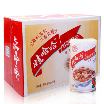 【太康仓发货】【箱】娃哈哈桂圆莲子八宝粥280g*12