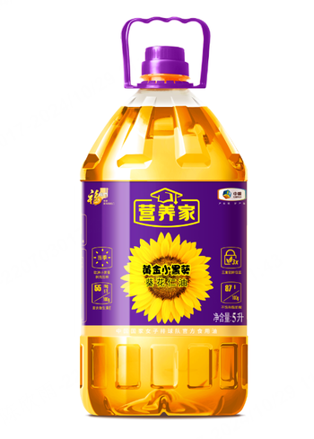 【铁岭仓发货】【桶】福临门营养家黄金小黑葵葵花仁油5L