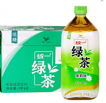 【汝州仓发货】【箱】统一绿茶1L*8