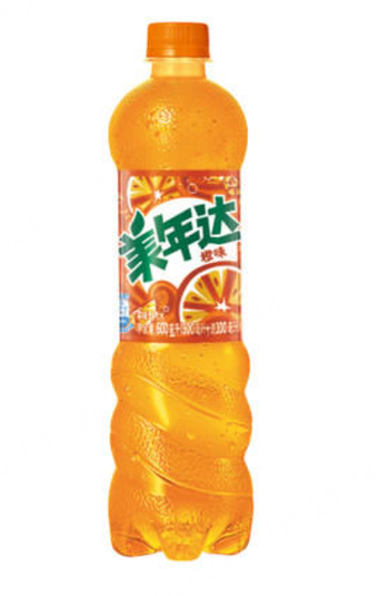 【汝州仓发货】【箱】美年达橙味500ml*12