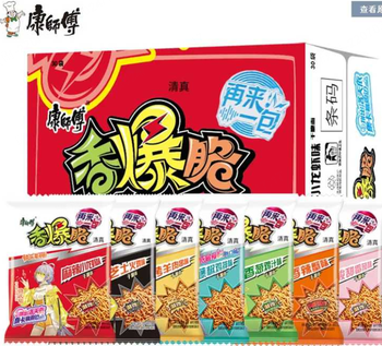 【太康仓发货】【箱】【清真】康师傅香爆脆香葱鸡汁味33g*30