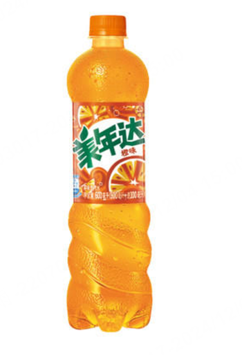 【铁岭仓发货】【瓶】美年达橙味500ml*24