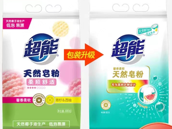 【铁岭仓发货】【袋】超能天然皂粉680g*12