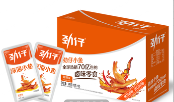 【商丘仓发货】【袋】劲仔小鱼（香辣味）12g*400