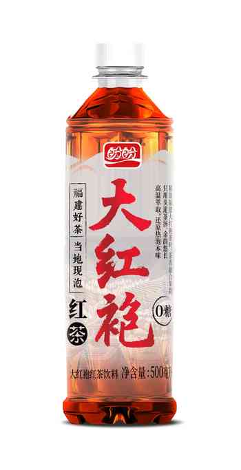 【蒙城仓发货】【瓶】盼盼0糖大红袍红茶500ml