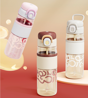 【南阳仓发货】【个】草莓生活月环随手杯650ml