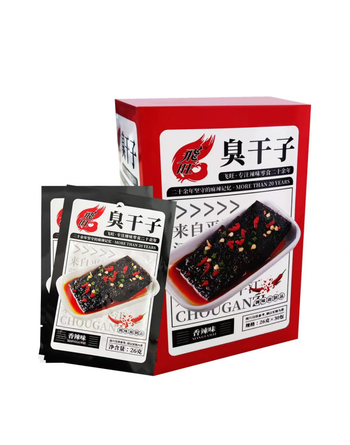 【正阳仓发货】【袋】飞旺臭干子香辣味26g*10