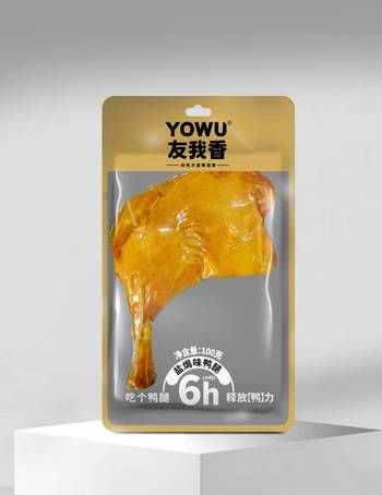 【周口仓发货】【个】友我香鸭腿盐焗味100g