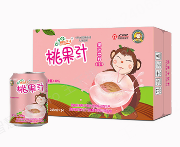 纳兰王子桃果汁 248ml*24罐